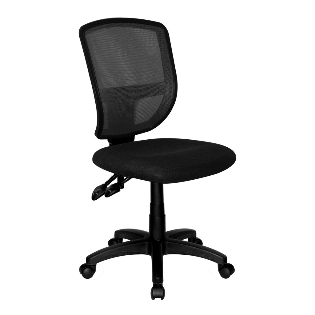 Nexus (Black) Medium Back Mesh Chair | Margolis Furniture